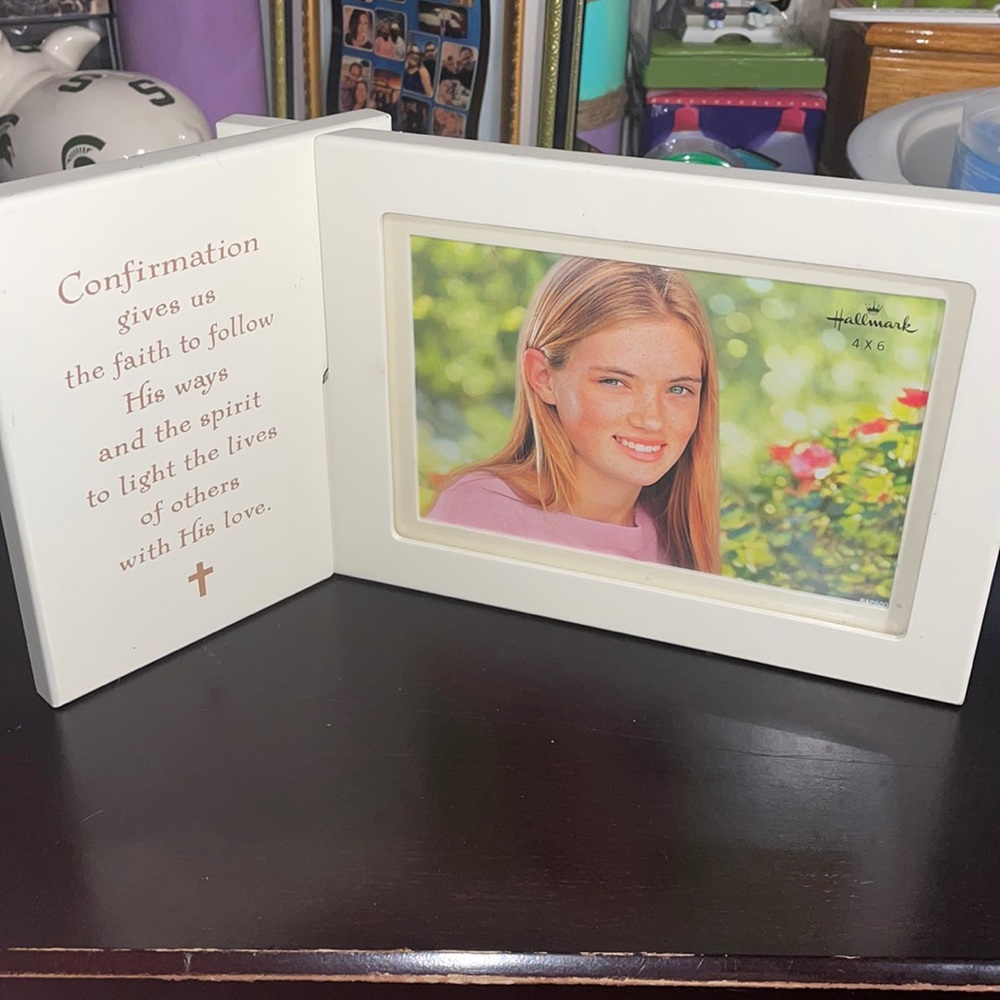 Confirmation picture frame
